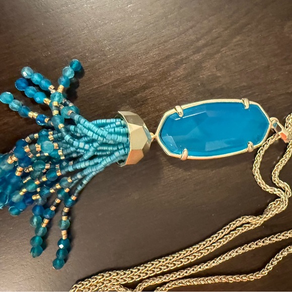 Kendra Scott Gold and Silver Geometric Necklace- new - Picture 2 of 5